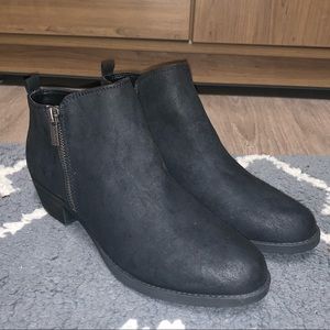 Carlos Santana Black Booties